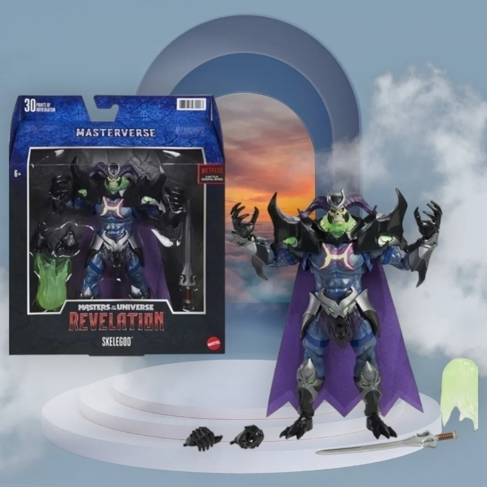 Masters of the Universe Masterverse MOTU Revelation Skelegod New in Packaging